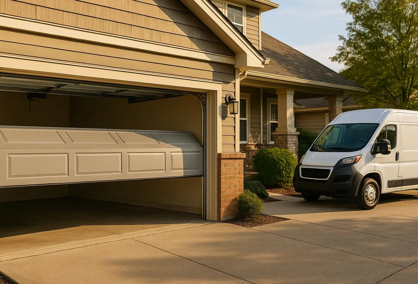 Garage Door in Hubert