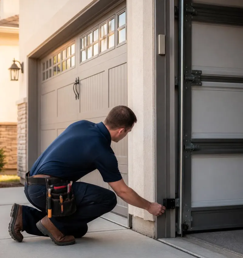 Garage Door Installation in Hubert